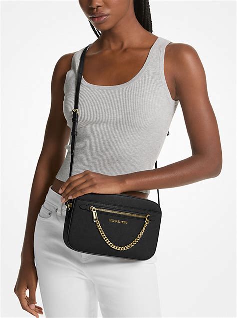 how to tell real michael kors jet set crossbody|Michael Kors jet set saffiano.